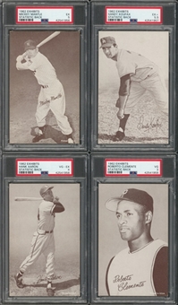 1939-1968 Topps and Assorted Brands PSA-Graded Collection (11 Different) Featuring Mantle and Clemente
